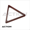 Heavy Duty Wooden Triangle Rack - Chocolate